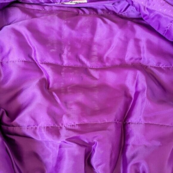 Vintage 80s Obermeyer Hot Pink Ski Jacket 10 Barbie Barbiecore Embroidered - Picture 8 of 8